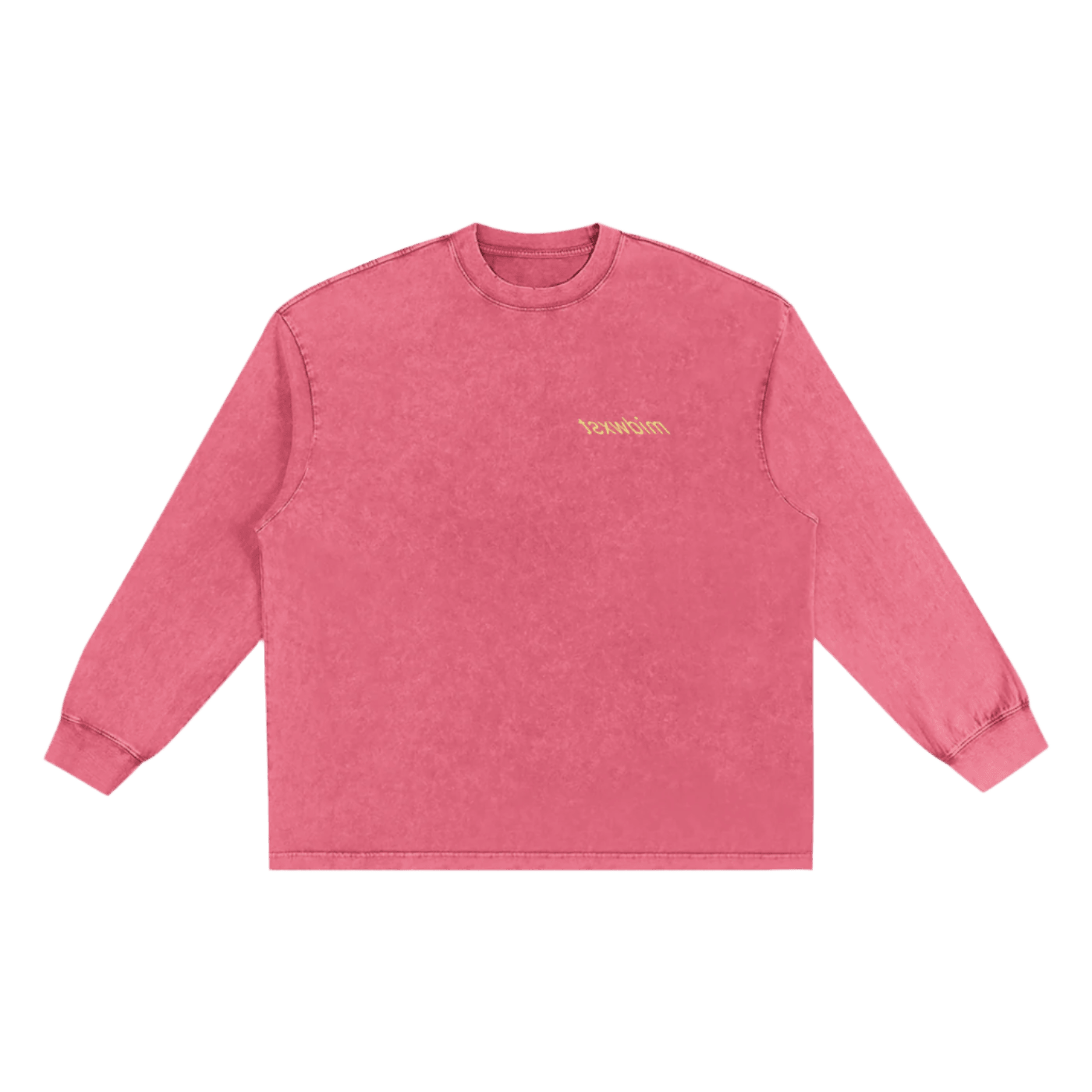 midwxst,reverse,wxst,wxstwrld,washed,long sleeve,oversized,oversize