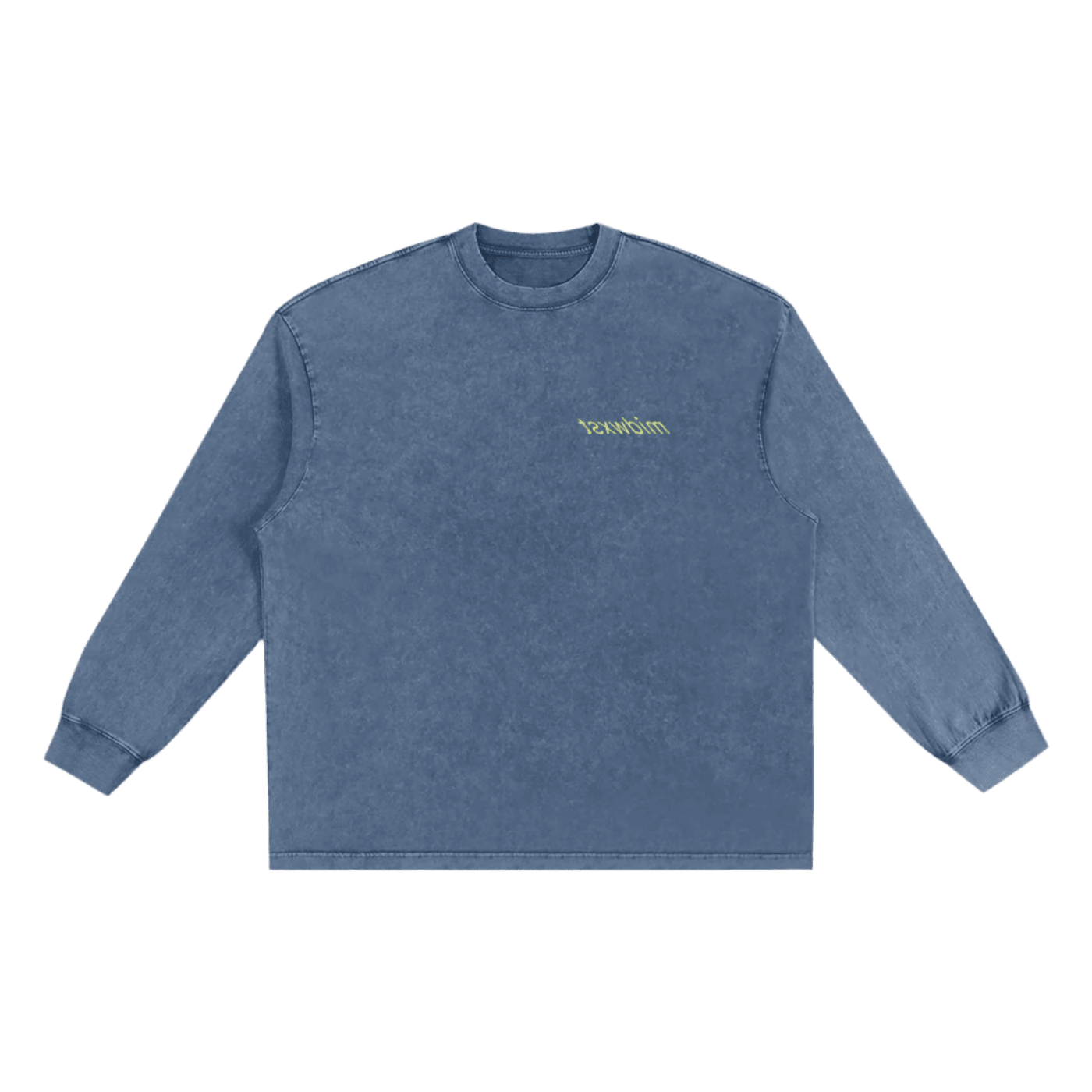 midwxst,reverse,wxst,wxstwrld,washed,long sleeve,oversized,oversize