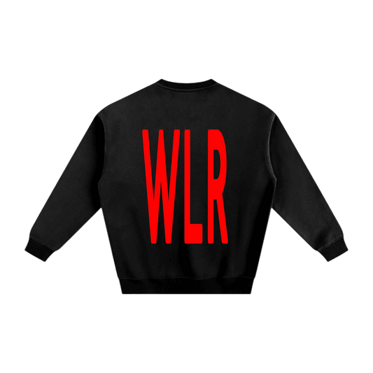 wlr,wholelottared,fleeced,sweatshirt,playboi carti,the wonderful world of red