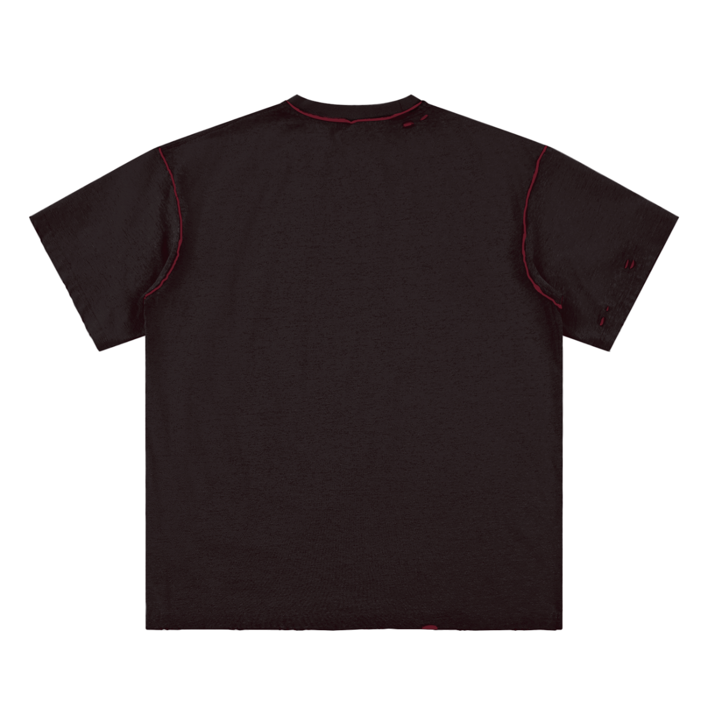 reversed,reversible,hand frayed,frayed,vanta,vantablack