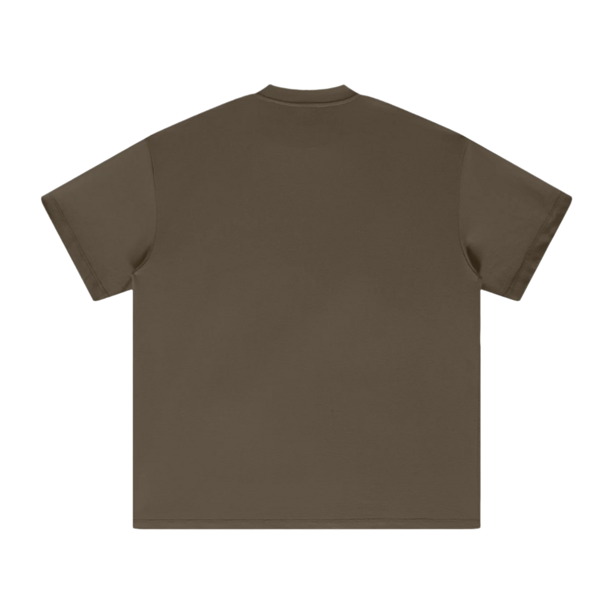 Creation of Adam graphic tee in Brown, back view