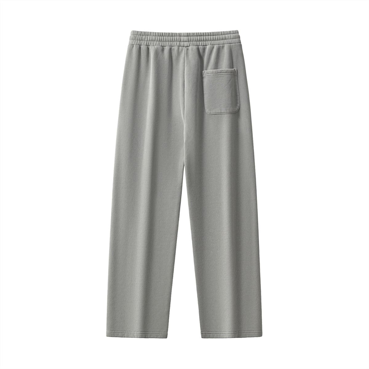 NVR Star Sweatpants in light gray, back