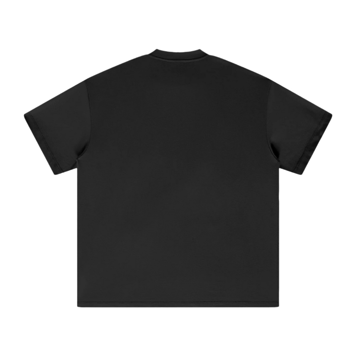 Creation of Adam graphic tee in Black, back view